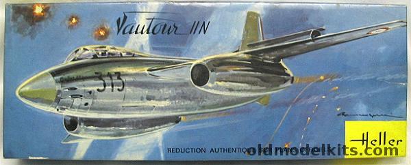 Heller 1/50 Vautour IIN  Clear or Solid Nose Day Bomber or Night Fighter, L330 plastic model kit